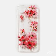 LOVELY Red iPhone 8 / iPhone 7 / iPhone 6s / iPhone 6 ケース [MAKIYOKI Hand painting smartphone case]