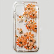 LOVELY Orange iPhone 11 ケース [MAKIYOKI Hand painting smartphone case]