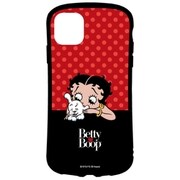 BT-43A [iPhone 11 Pro Max ハイブリッドガラスケース BETTY BOOP ドット]