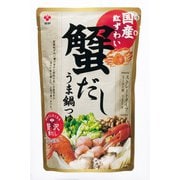 【季節品】国産紅ずわい蟹だし うま鍋つゆ 750g [鍋用つゆ（ストレートタイプ）]