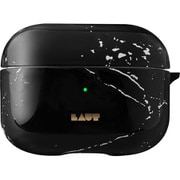 AIRPODS PROケース LAUT HUEX ELEMENT MARBLE BLACK L_APP_HXE_MB