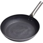 打出し 鉄 フライパン フラット チタンハンドル 28cm 日本製 HF-28