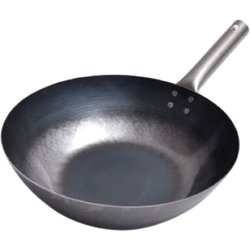 打出し 鉄 炒め鍋 チタンハンドル 30cm 日本製 H-30