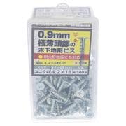 544-362 [ユニクロ極薄頭部の木下地用ビス4.2X18 入数240入り]