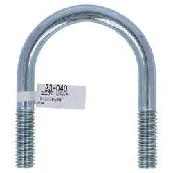 23-040 [ユニクロ Uボルト 1/2X76X90（50A） 入数1入り]