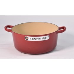 LE CREUSET - 値下げ　[ル・クルーゼ]　ココットロンド　22㎝　[バーガンディー]　新品 ヨドバシ.com - ル・クルーゼ Le Creuset ココット・ロンド 22cm