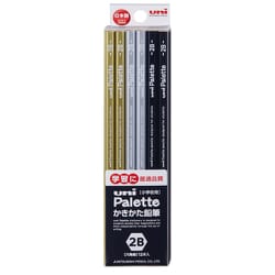 ユニ パレット 鉛筆5617 6角 PLT BK 2B K56172B
