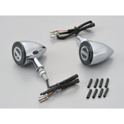 HIGHSIDER ロケット・ブレット テールランプ一体リアウインカー クローム 15310