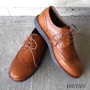 EBC-890 BR 25.5 [本革ビジカジシューズ 25.5cm]