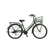 シティサイクル カンペール 276-B 27インチ 外装6段 マットグリーン MK-20-057