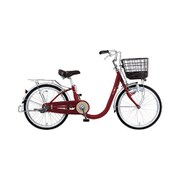 シティサイクル ヒヨリ 221-B 22インチ またぎやすい 変速なし レッド MK-20-009