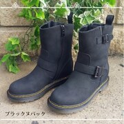 エンジニア エレベーターブーツ 40サイズ 8112 BKヌバック 40
