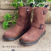 エンジニア エレベーターブーツ 35サイズ 8112 DBRヌバック 35