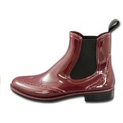 レディース サイドゴアレインシューズ ボルドー 37サイズ 23.0~23.5cm EU-6015 BORDEAUX 37