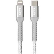MFI認証 Lightning - TYPE C 充電通信ケーブル 1.2m グレー L_LKT_CL1.2_GY