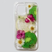Fruity Kiwi iPhone 11 ケース [MAKIYOKI Real Fruit Smartphone case]