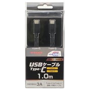 YDC-CD3CS100K [ヨドバシカメラオリジナル Type-C 通信・充電USBケーブル (Type-C - Type-C) USB2.0 3A対応 / PD対応 / USB-IF正規認証品 1m ブラック]