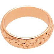 プルメスク リング 6mm C.PINK GOLD 4CSZ7315