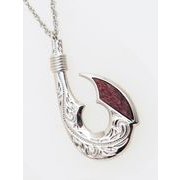 Mウッドフィッシュフック ネックレス FISH HOOK 4CSZ9116