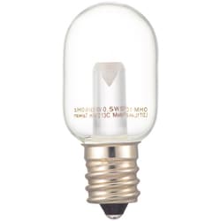 LEDナツメ球 E12 クリア 昼白色 LDT1N-H-E12 13C