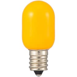 LEDナツメ球 E12 黄 LDT1Y-H-E12 13
