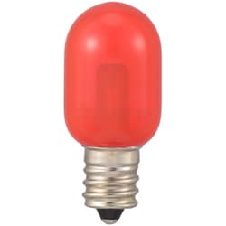 LEDナツメ球 E12 クリア 赤 LDT1R-H-E12 13C