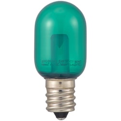 LEDナツメ球 E12 クリア 緑 LDT1G-H-E12 13C