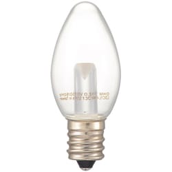 LEDローソク球 E12 クリア 電球色 LDC1L-H-E12 13C