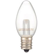 LEDローソク球 E12 クリア 電球色 LDC1L-H-E12 13C