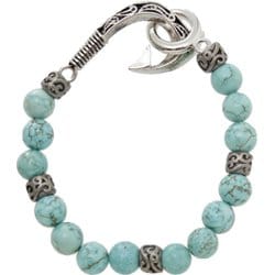 ストーンフィッシュフック ブレスレット TURQUOISE 4KXZ6640