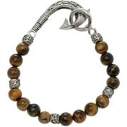 ストーンフィッシュフック ブレスレット TIGER EYE 4KXZ6640