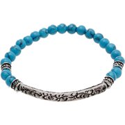 Mストーンプレート ブレスレット TURQUOISE 4KXZ8022