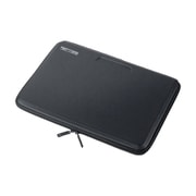 セミハードPCインナーケース 13.3型ワイド 耐衝撃 ノートパソコンバッグ ブラック IN-EVA1301BK