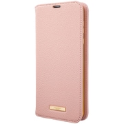 AQUOS sense3 plus 用 ケース Shrink PU Leather Book Case Pink
