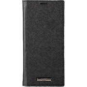 AQUOS sense3 plus 用 ケース EURO Passione PU Leather Book Case Black