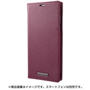 AQUOS sense3 plus 用 ケース EURO Passione PU Leather Book Case Wine