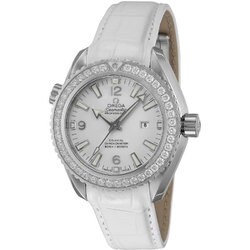 オメガ Seamaster Planet Ocean 600M（シーマスター プラネットオーシャン） コーアクシャル クロノメーター  ホワイト 並行輸入品 5年保証 232.18.38.20.04.001
