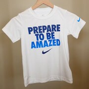 PR TO BE AMAZED S/S TEE FLA-86F153-001 サイズ6 [スポーツウェア カットソー キッズ]