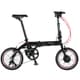 折りたたみ電動アシスト自転車 16型 外装3段変速 ブラック TRANS MOBILLY（トランスモバイリー）NEXT163 ウルトラライトE-BIKE ブラック