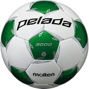 ペレーダ3000 F5L3000WG ホワイト×メタリックグリーン 5号 検定球 [サッカーボール]