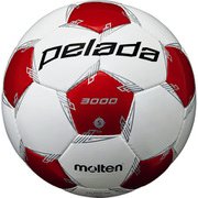 ペレーダ3000 F5L3000WR ホワイト×メタリックレッド 5号 検定球 [サッカーボール]