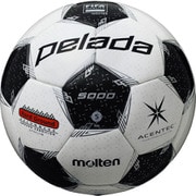 サッカーボール 土用 F5L5001 スノーホワイトパール×メタリックブラック 5号 検定球 国際公認球 [サッカーボール]