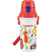 キャラクターグッズ PSB5SAN 直飲プラワンタッチボトル 480ml SNOOPY ナンバー