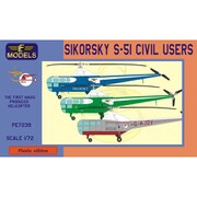 LFMPE7239 シコルスキー S-51 民間 [1/72スケール プラモデル]