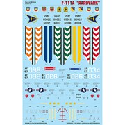 CD48139 アメリカ空軍 F-111A アードバーグ用 デカール [1/48スケール デカール]