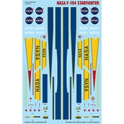 CD48161 NASA F-104 スターファイター用 デカール [1/48スケール デカール]