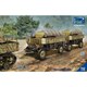 RC35041 独・HF.7鋼製トレーラー・2台連結・レジンパーツ付 [1/35スケール プラモデル]