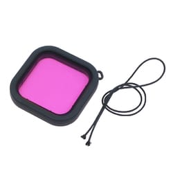 GoPro HERO8 Black防水ハウジング用レンズフィルター 紫 GLD3921MJ10