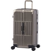 スーツケース 旅行日数目安：7～10泊 105L TSAロック搭載 マットディテールシャンパンゴールド HD-510-29