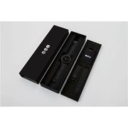 LEWIS BLACK MESH + BLACK LEATHER STRAP 腕時計 KOM-W4068